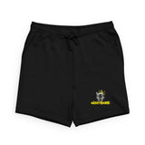 Wolfhouse Logo Sweatshorts — Black Casual Fleece Shorts