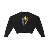 Vintage Washed Cropped Sweatshirt