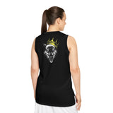 Wolfhouse Boxing Basketball Jersey — Black King Wolf Graphic
