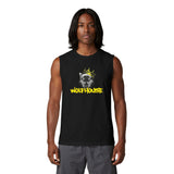 Wolfhouse Crown Muscle Tank — Graphic Wolf King Tank Top