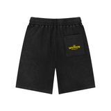 Mineral Wash Waffle Knit Shorts