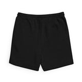 Wolfhouse Logo Sweatshorts — Black Casual Fleece Shorts